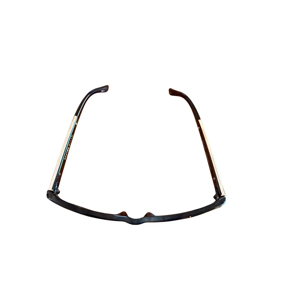 Foster Grant SR1217 Black Cat Eye Sunglasses Gold Temple Accents 10235585.FWM